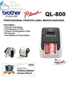 e-catalogue gambar atk Brother P-Touch QL-800 P-touch Labeller