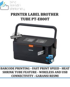 Foto P-touch Labeller Brother PT-E800T Tube Printer Without keyboard supplier lengkap Brother P-touch