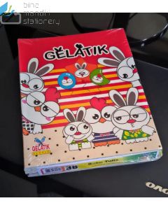 Gambar Gelatik Kembar Buku Tulis Sekolah 58 lbr merek Gelatik Kembar