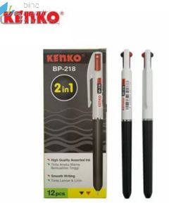 Macam macam stationery Kenko BP-218 Ballpen Bollpoint Pulpen Pena Tulis dan gambarnya