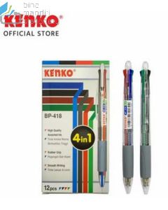 Katalog stationery Kenko BP-418 Ballpen Bollpoint Pulpen Pena Tulis dan gambarnya