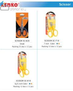 Katalog stationery Kenko Scissor SC-828 Gunting dan gambarnya