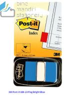 Contoh Alat Perlengkapan Kantor merk 3M Post-it , Gambar Produk 3M Post-it 680-23 Flags Bright Blue 12x43mm harga 39400 di Toko Peralatan Sekolah Murah