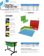 Contoh Bantex 3490 Tab for Suspensions File kuping index Hangmap map gantung merek Bantex