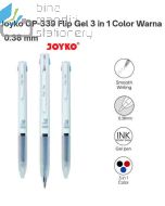 Contoh Pulpen gel Joyko Gel Pen GP-339 Flip Gel merek Joyko